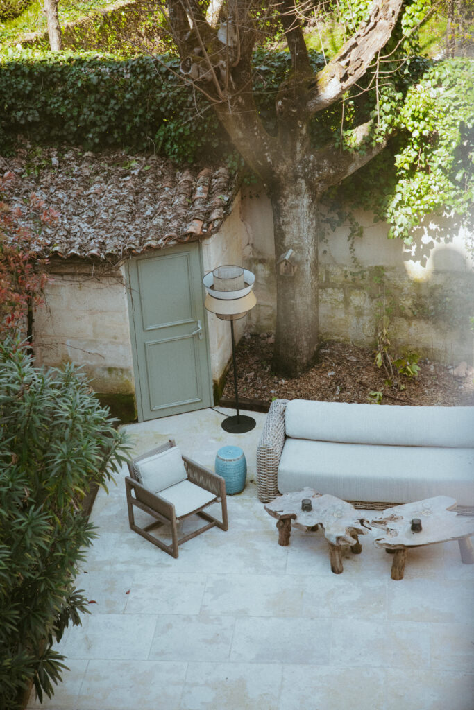 Terrasse pour cocktails et séminaires professionnels