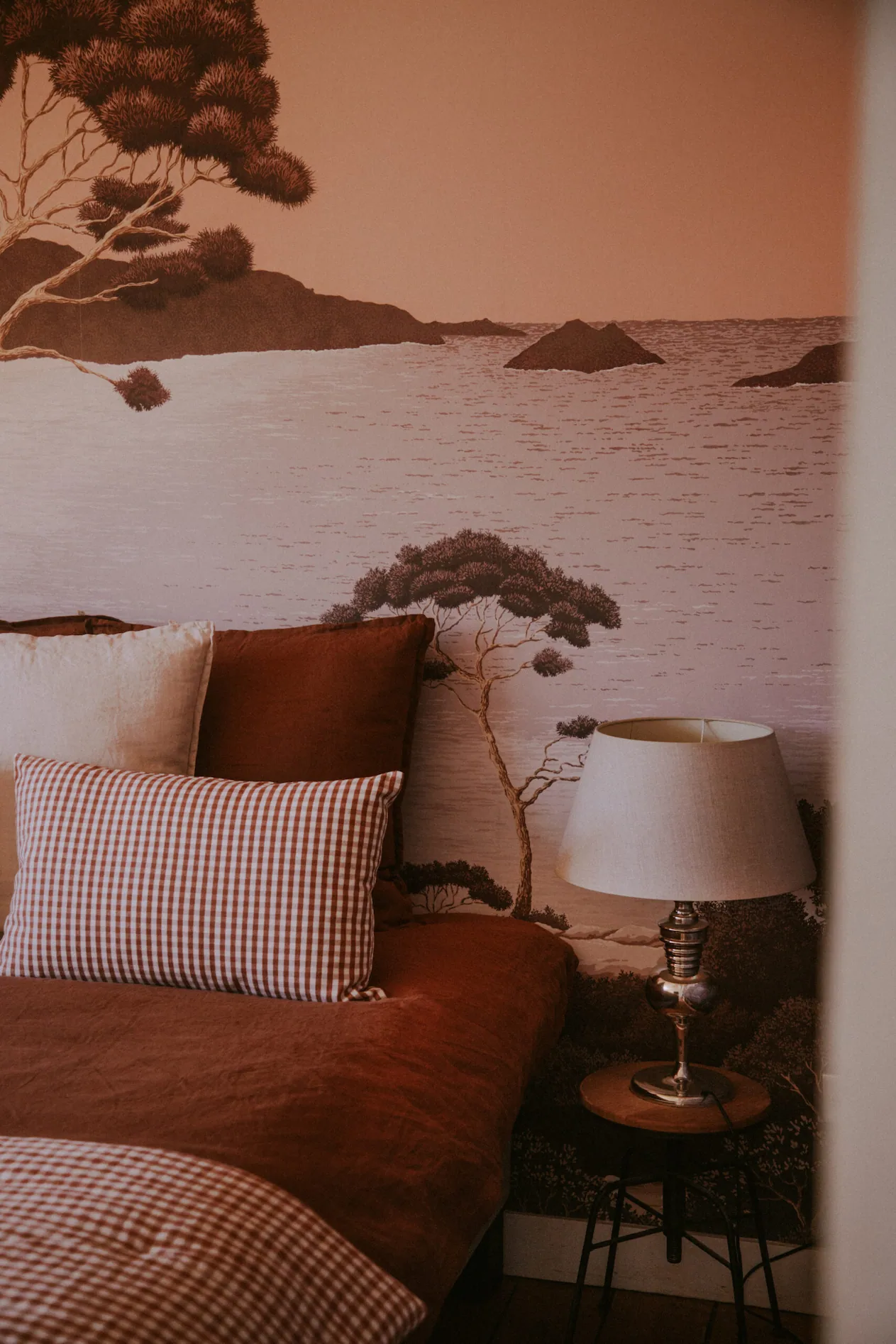 Chambre double pour séjours en famille à Bordeaux