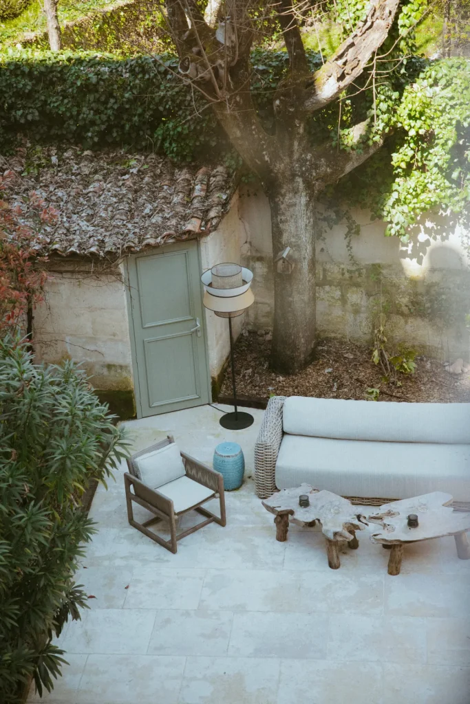 Terrasse pour cocktails et séminaires professionnels