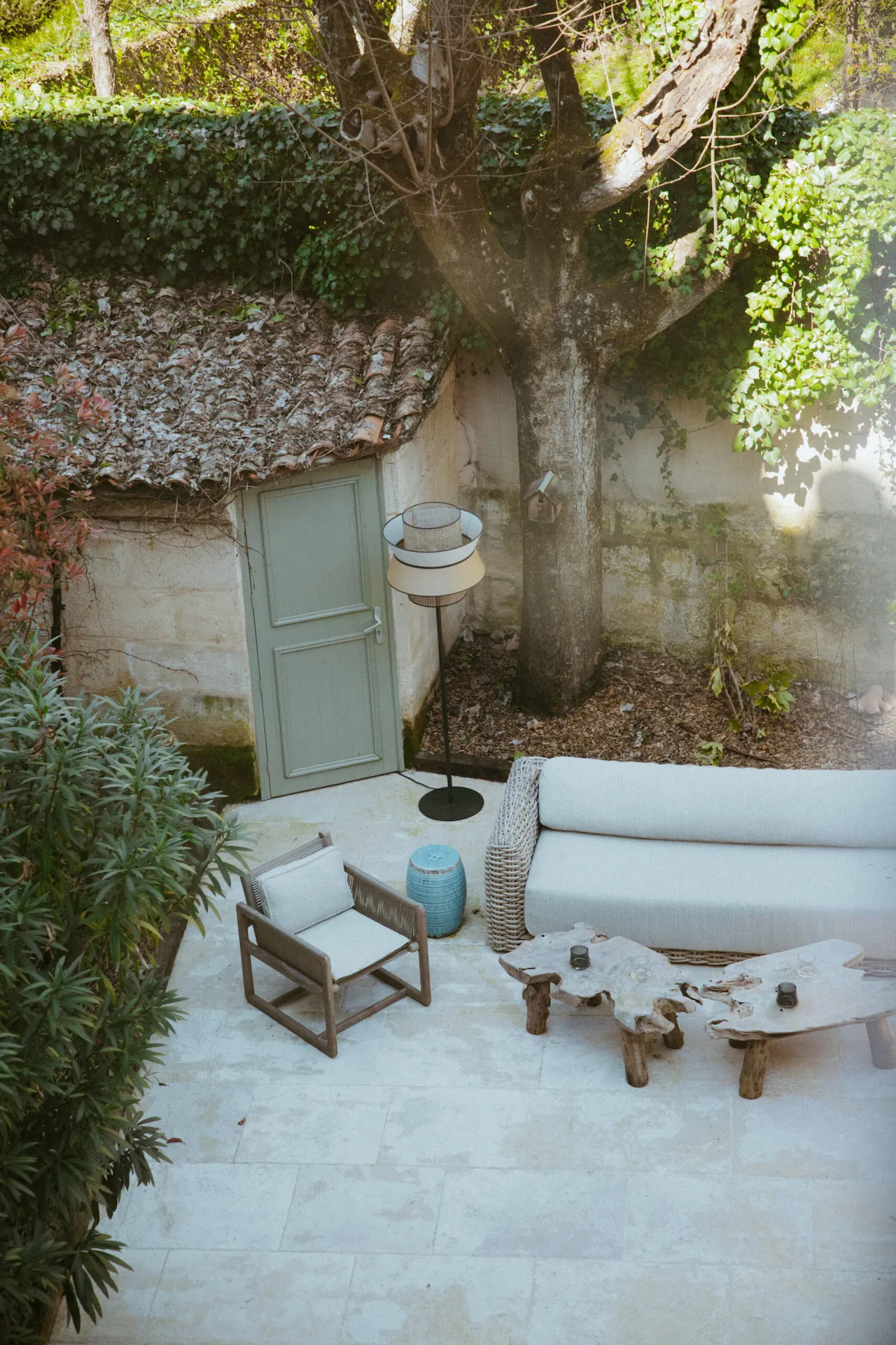 Terrace for cocktails and business seminars