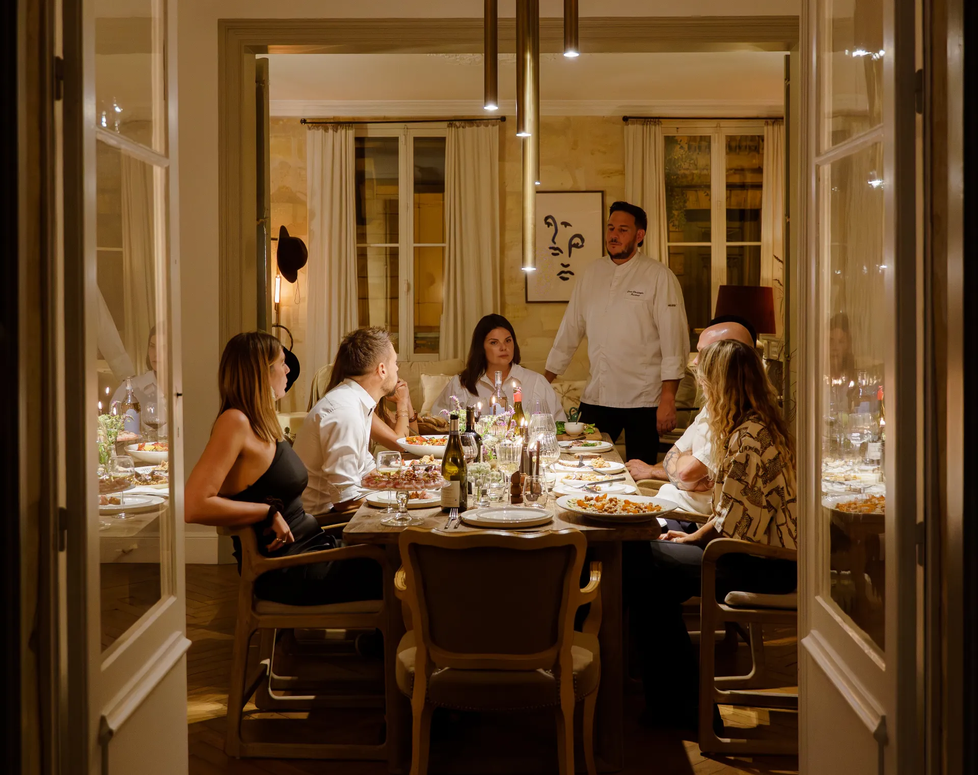 Diner d'anniversaire entre adultes à Bordeaux