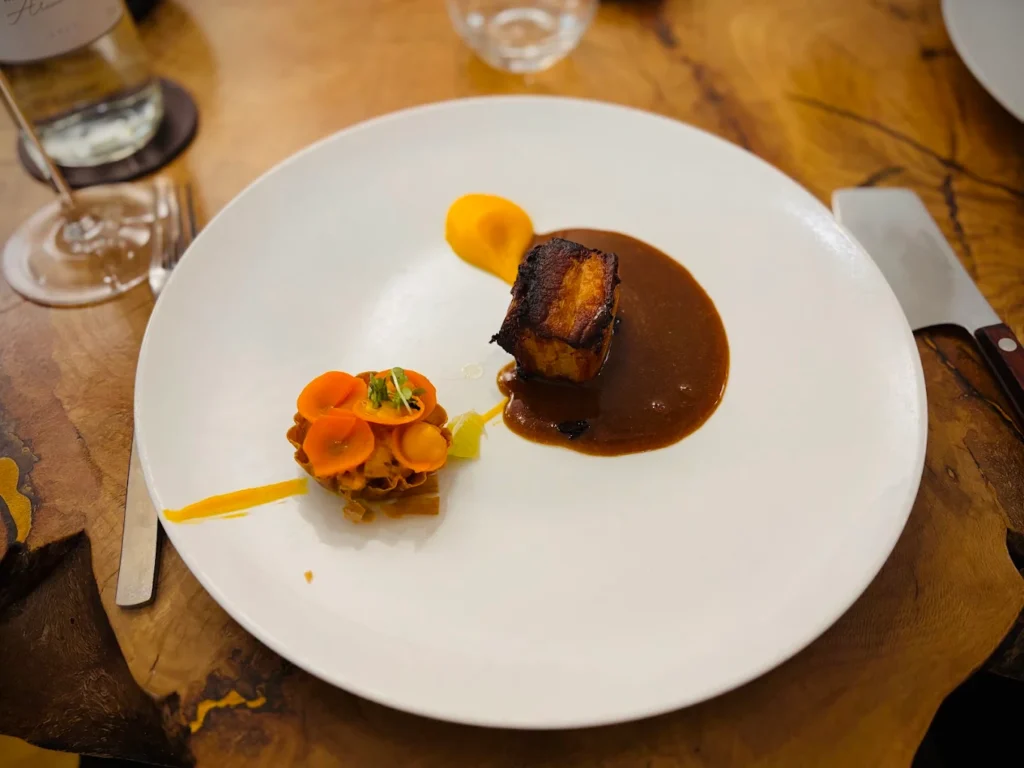 Plat restaurant son' bordeaux